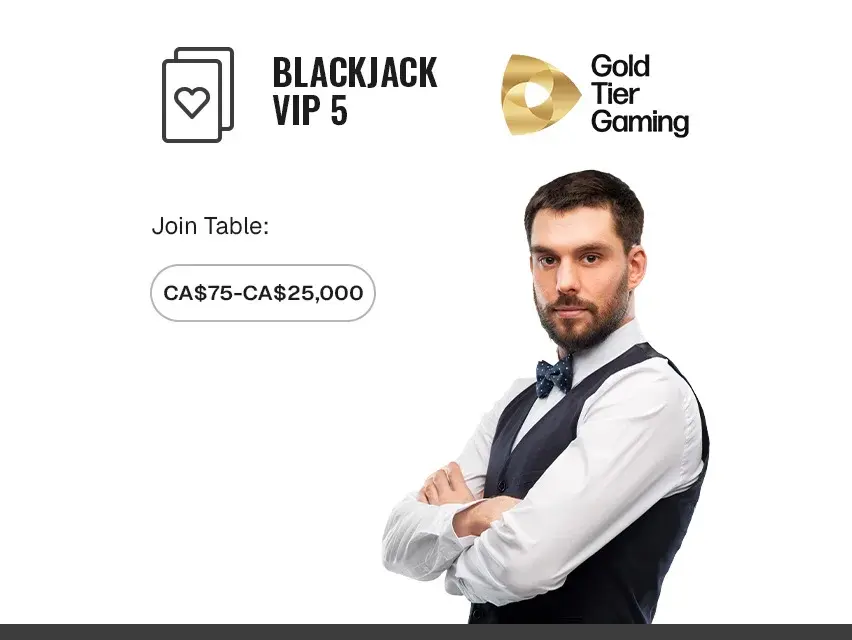 VIP Blackjack table 5