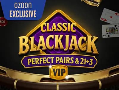 Classic Blackjack VIP - Perfect Pairs & 21+3